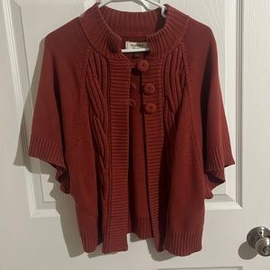Short sleeve cardigan
